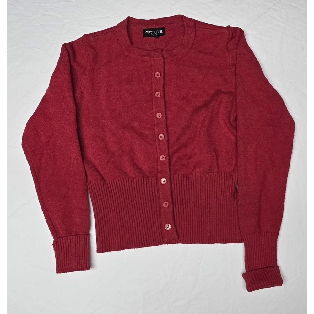 Arden B. Red Cardigan Longsleeve Size XL